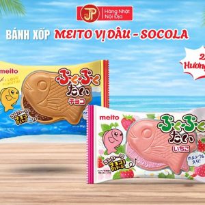 Bánh Xốp Cá Meito Nhật Bản